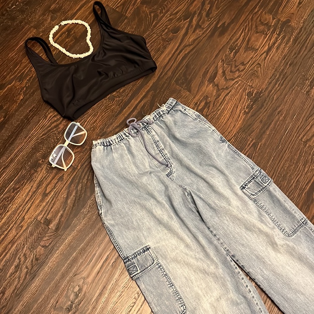 Vintage Paperbag Jeans